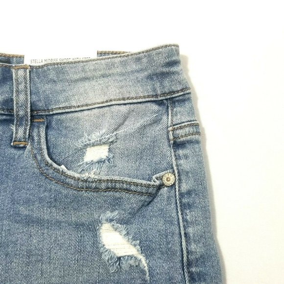 G by Guess Women's‎ Hem Denim Short Stella … - Picture 3 of 8